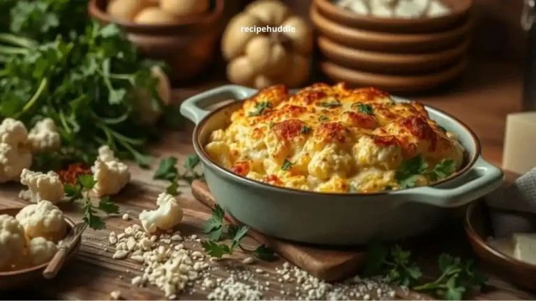 Cheesy Cauliflower Bake