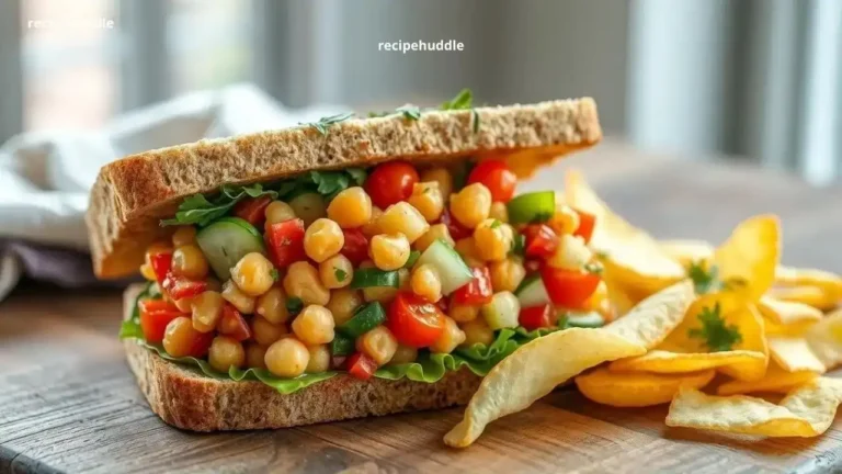 Chickpea Salad Sandwich