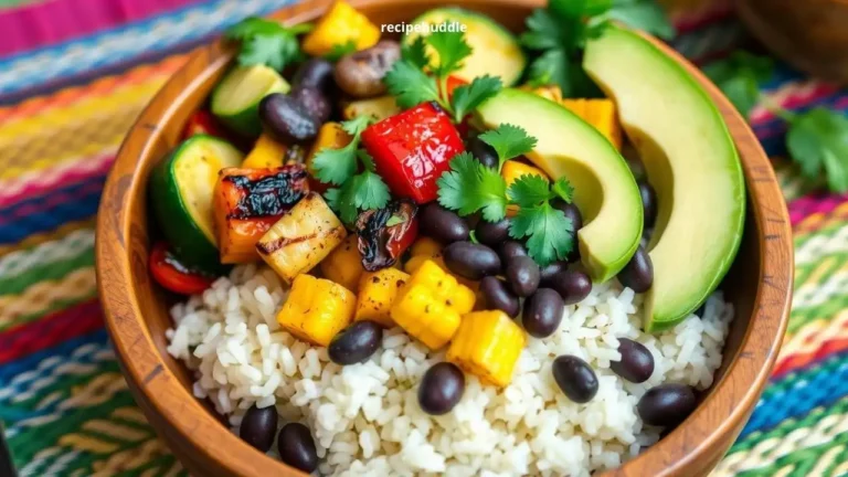 Grilled Veggie Burrito Bowl