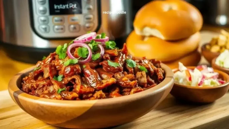 Instant Pot BBQ Pulled Pork