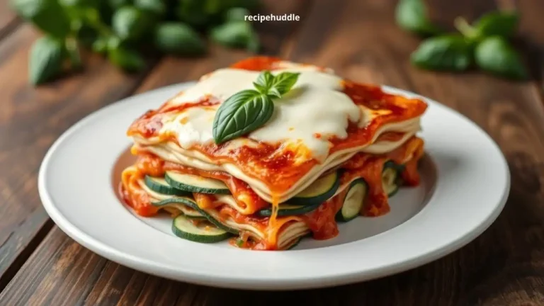Keto Zucchini Lasagna