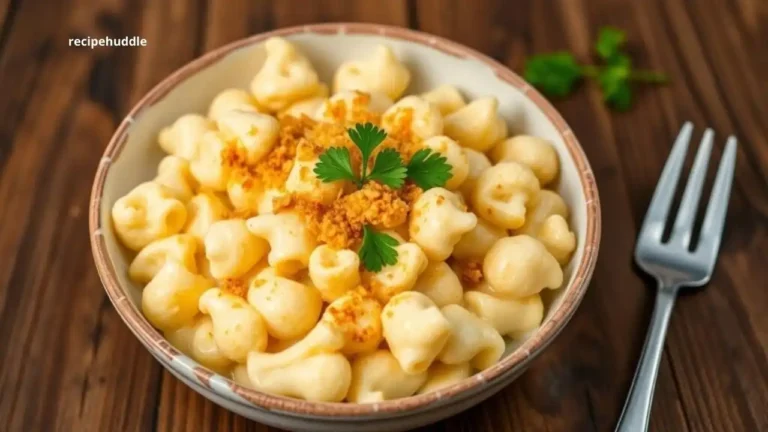 Low-Carb Cauliflower Mac and Cheese