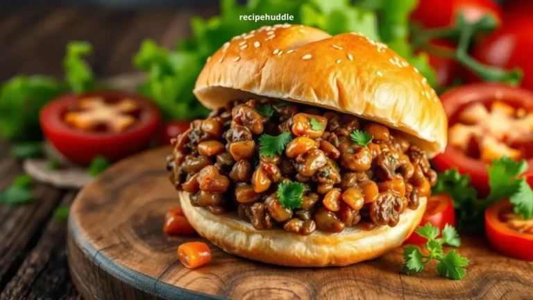 Plant-Based Sloppy Joes
