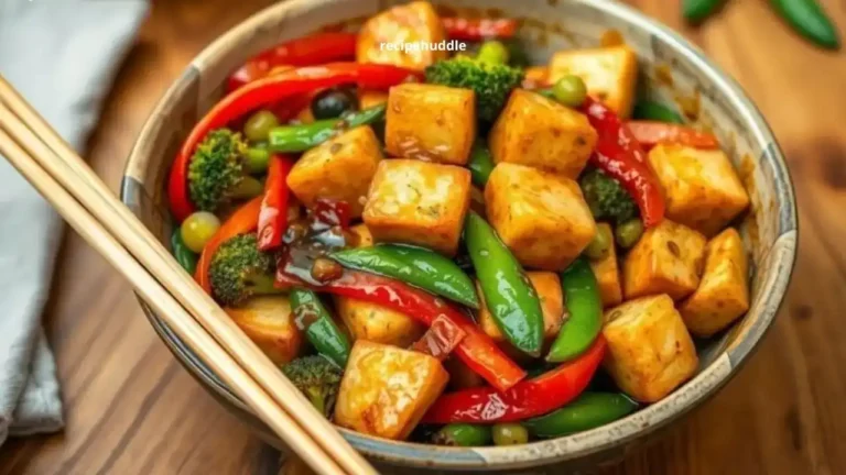 Tofu Stir Fry with Veggies