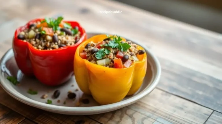 Healthy Stuffed Bell Peppers