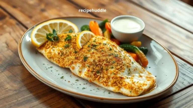 Parmesan Crusted Tilapia