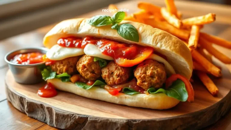 Meatless Meatball Subs
