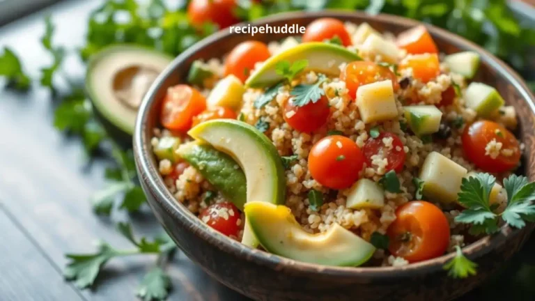 Quinoa Avocado Salad
