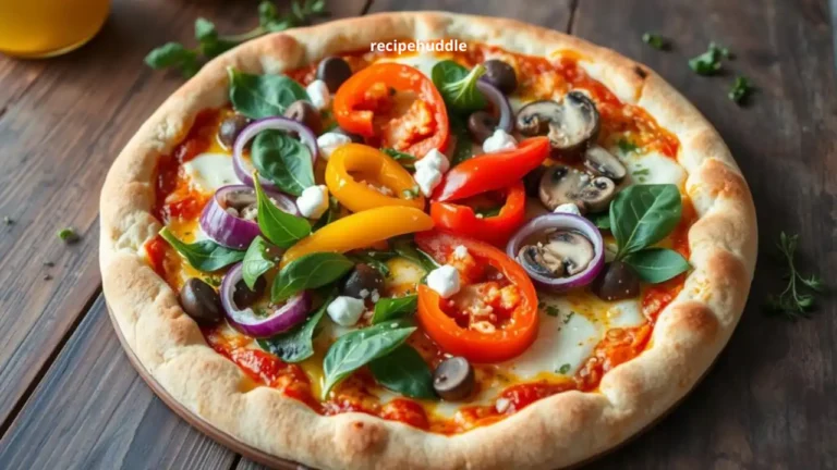 whole wheat veggie pizza