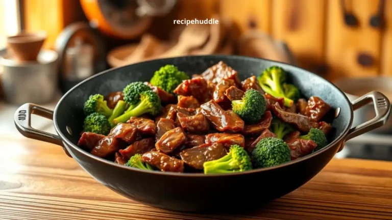 Easy Beef and Broccoli