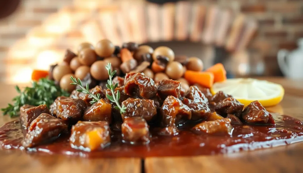 Traditional Boeuf Bourguignon recipe