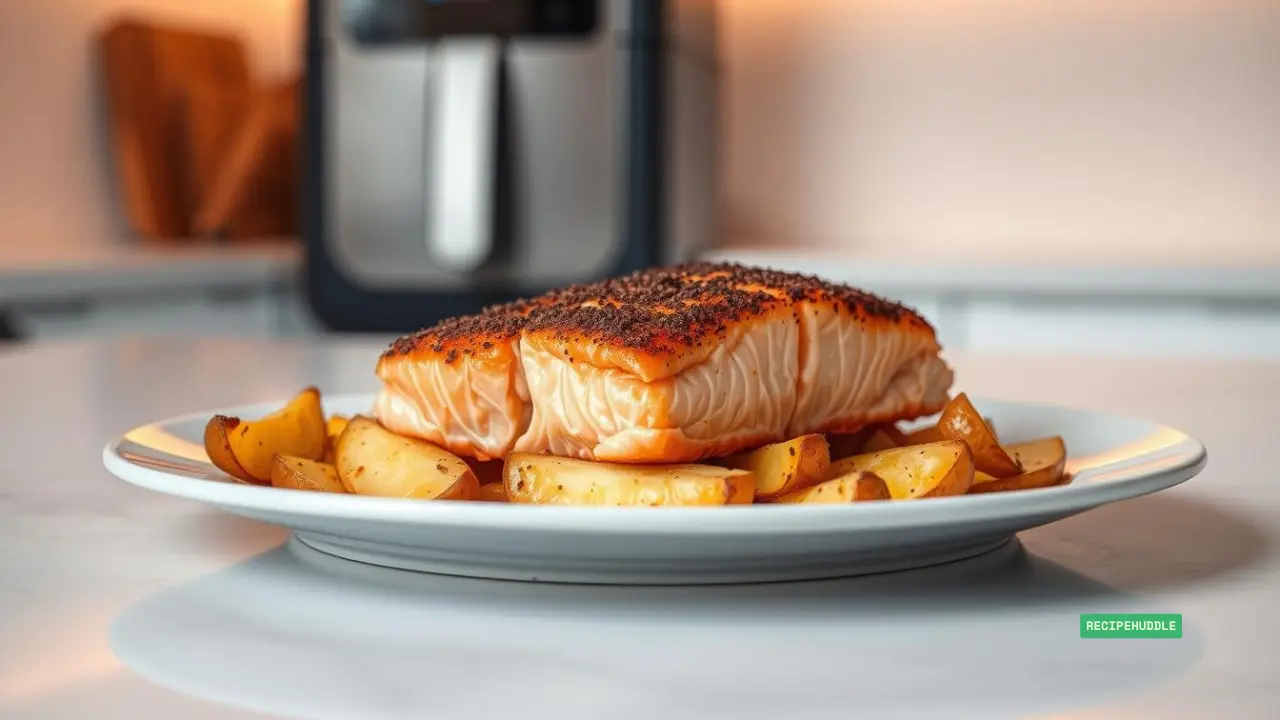 air fryer frozen salmon recipe